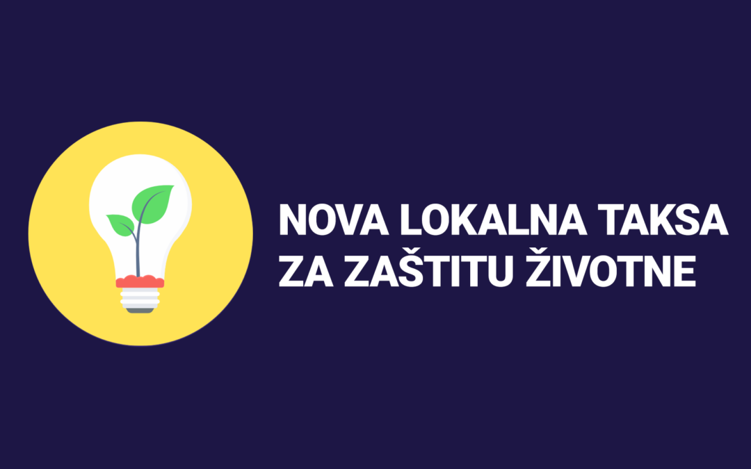 Nova lokalna taksa za zaštitu životne sredine