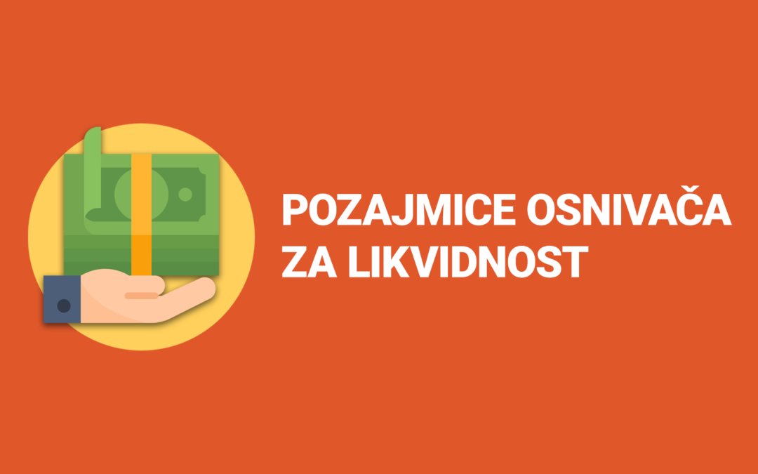 Pozajmice osnivača za likvidnost