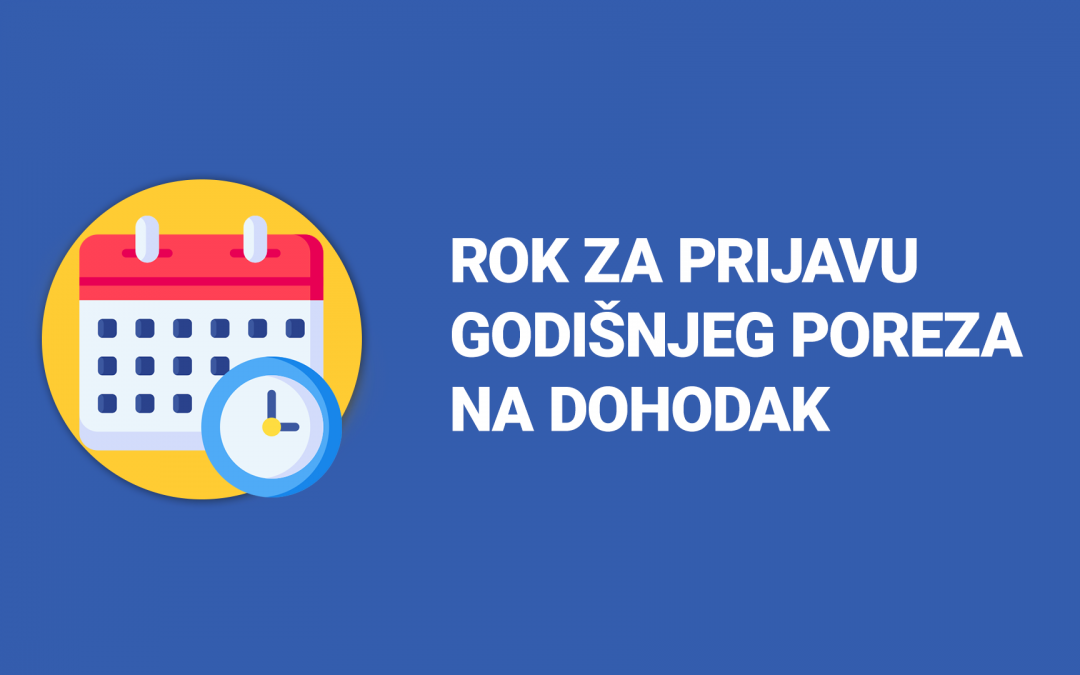 Rok za prijavu godišnjeg poreza na dohodak ističe u ponedeljak, 17. maja 2021. godine